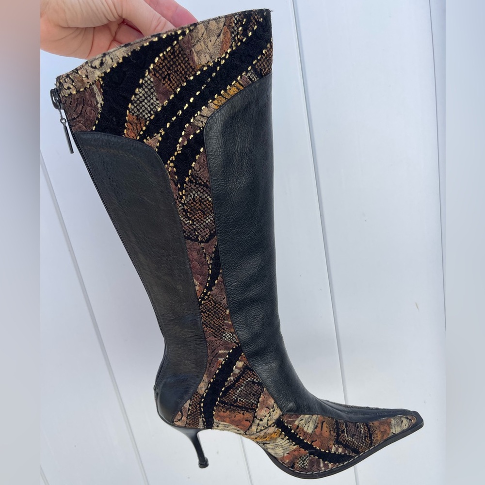 SOLD Viguevanos Italian Vintage Rare Boots EU 35 US Size 5/5 1/2 - Picture 8 of 15